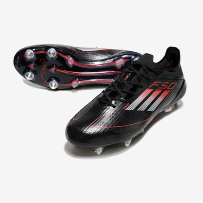 F50 Languette SG Stealth Victory - Noir/Argenté/Lucid Red