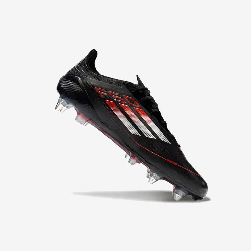 F50 Languette SG Stealth Victory - Noir/Argenté/Lucid Red