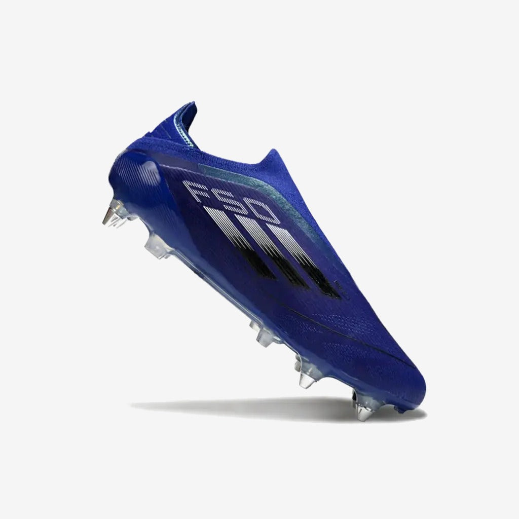 F50 Laceless SG - Bleu/Argenté/Blanc