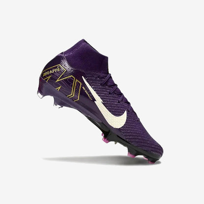 MERCURIAL SUPERFLY 10 ELITE FG MBAPPÉ PERSONAL EDITION - VIOLET/BLANC