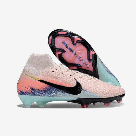 MERCURIAL SUPERFLY 10 ELITE FG UNITED - SILT RED/BLEU — Nike