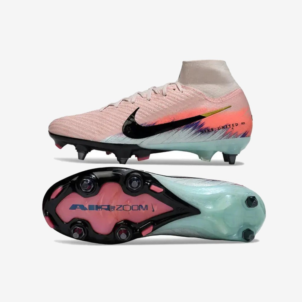 MERCURIAL SUPERFLY 10 ELITE SG UNITED - SILT RED/BLEU