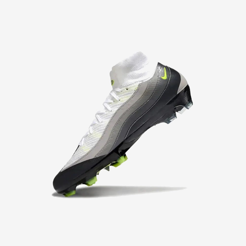 MERCURIAL SUPERFLY 10 X AIR MAX 95 ELITE FG - NOIR/JAUNE/GRIS/LIGHT GRAPHITE ÉDITION LIMITÉE