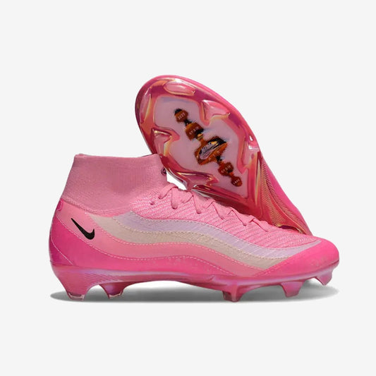 MERCURIAL SUPERFLY 10 X AIR MAX 95 ELITE FG - ROSE — Nike