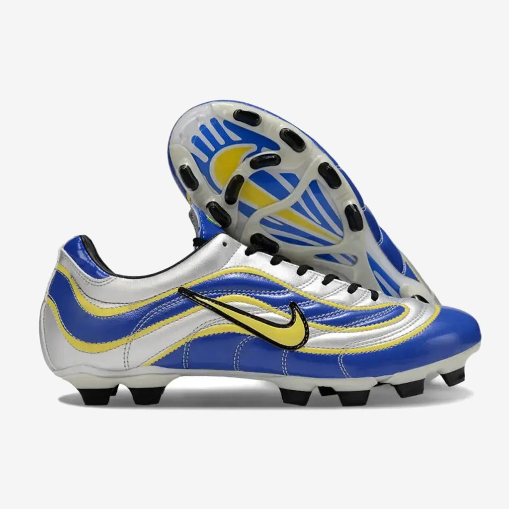 MERCURIAL VAPOR 1 R9 FG - Argenté/Bleu/Jaune — Nike