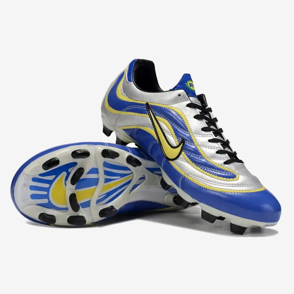 MERCURIAL VAPOR 1 R9 FG - Argenté/Bleu/Jaune