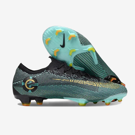 Mercurial Vapor 12 FG CR7 Chapter 6:Born Leader - Vert Turquoise/Jaune vif/Noir — Nike