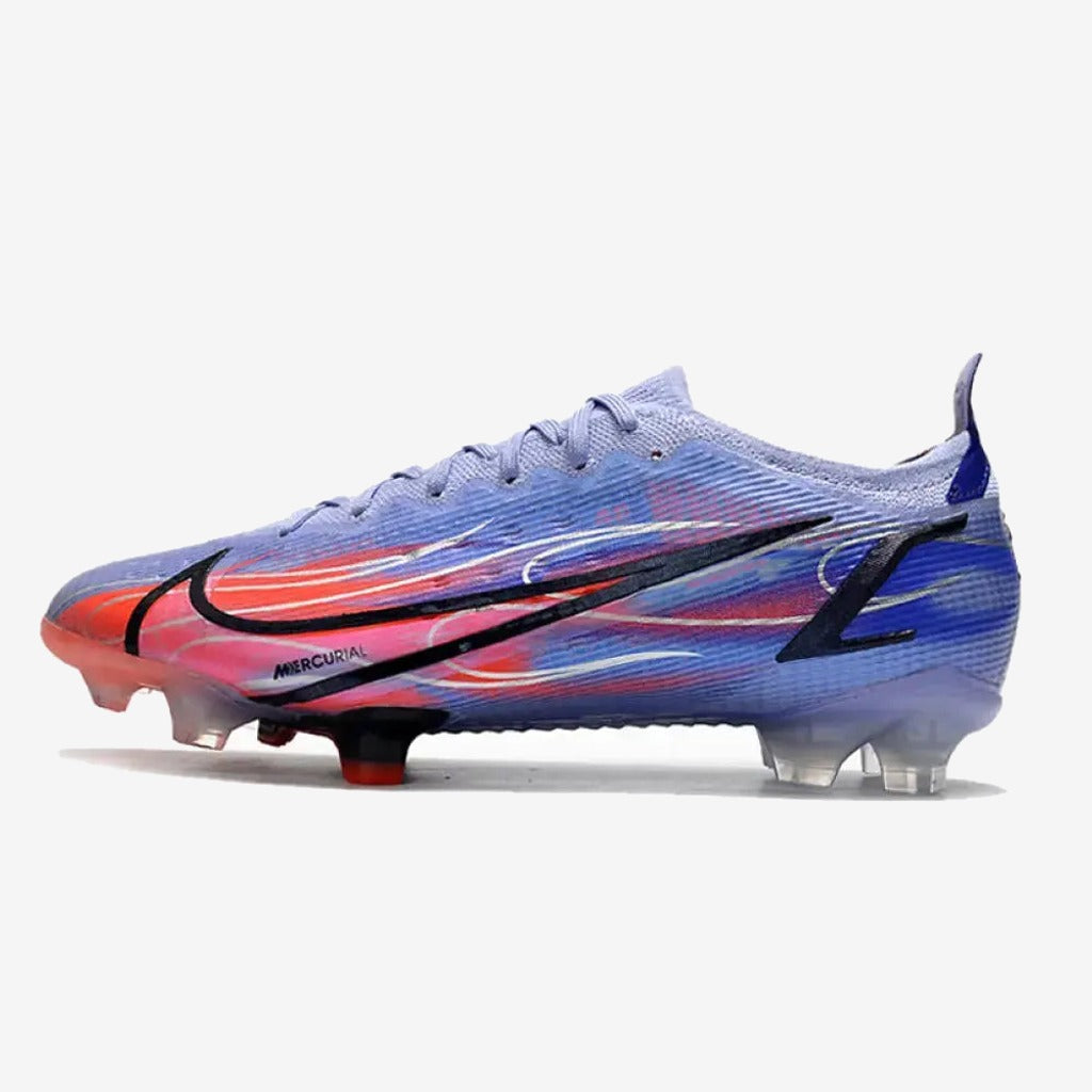 MERCURIAL VAPOR 14 ELITE FG KM FLAMES - VIOLET/ARGENTÉ