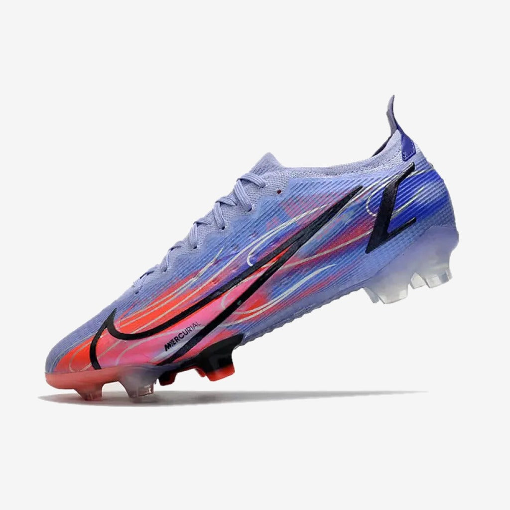 MERCURIAL VAPOR 14 ELITE FG KM FLAMES - VIOLET/ARGENTÉ