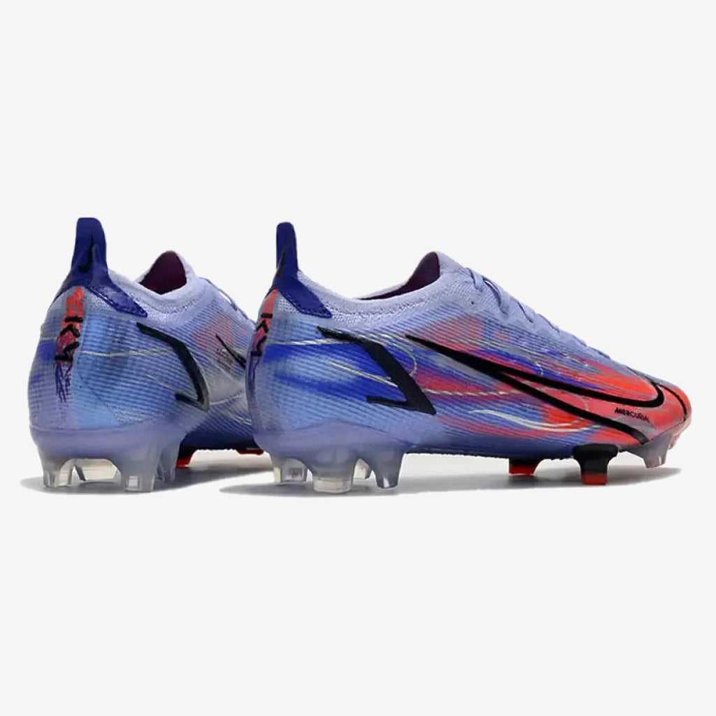 MERCURIAL VAPOR 14 ELITE FG KM FLAMES - VIOLET/ARGENTÉ