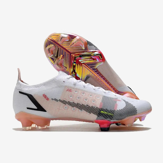 MERCURIAL VAPOR 14 ELITE FG RAWDACIOUS - BLANC/ROUGE/ROSE — Nike