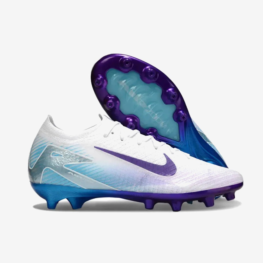 MERCURIAL VAPOR 16 ELITE AG Chromatic - Blanc/Violet/Bleu — Nike