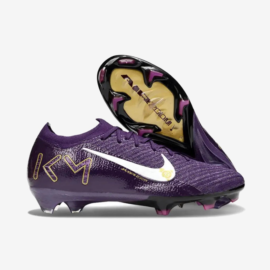 MERCURIAL VAPOR 16 ELITE FG MBAPPÉ PERSONAL EDITION - VIOLET/BLANC — Nike