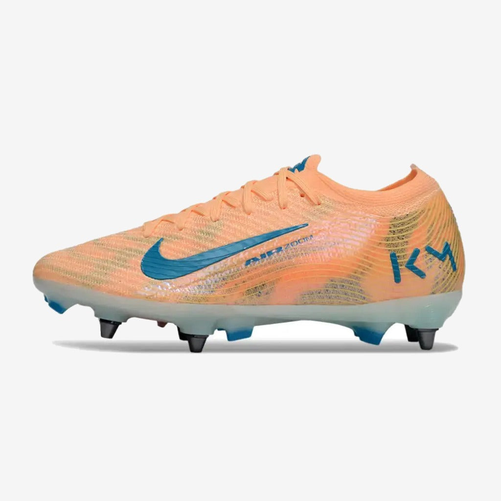 MERCURIAL VAPOR 16 ELITE SG Kylian Mbappe - Orange/Bleu turquoise SG