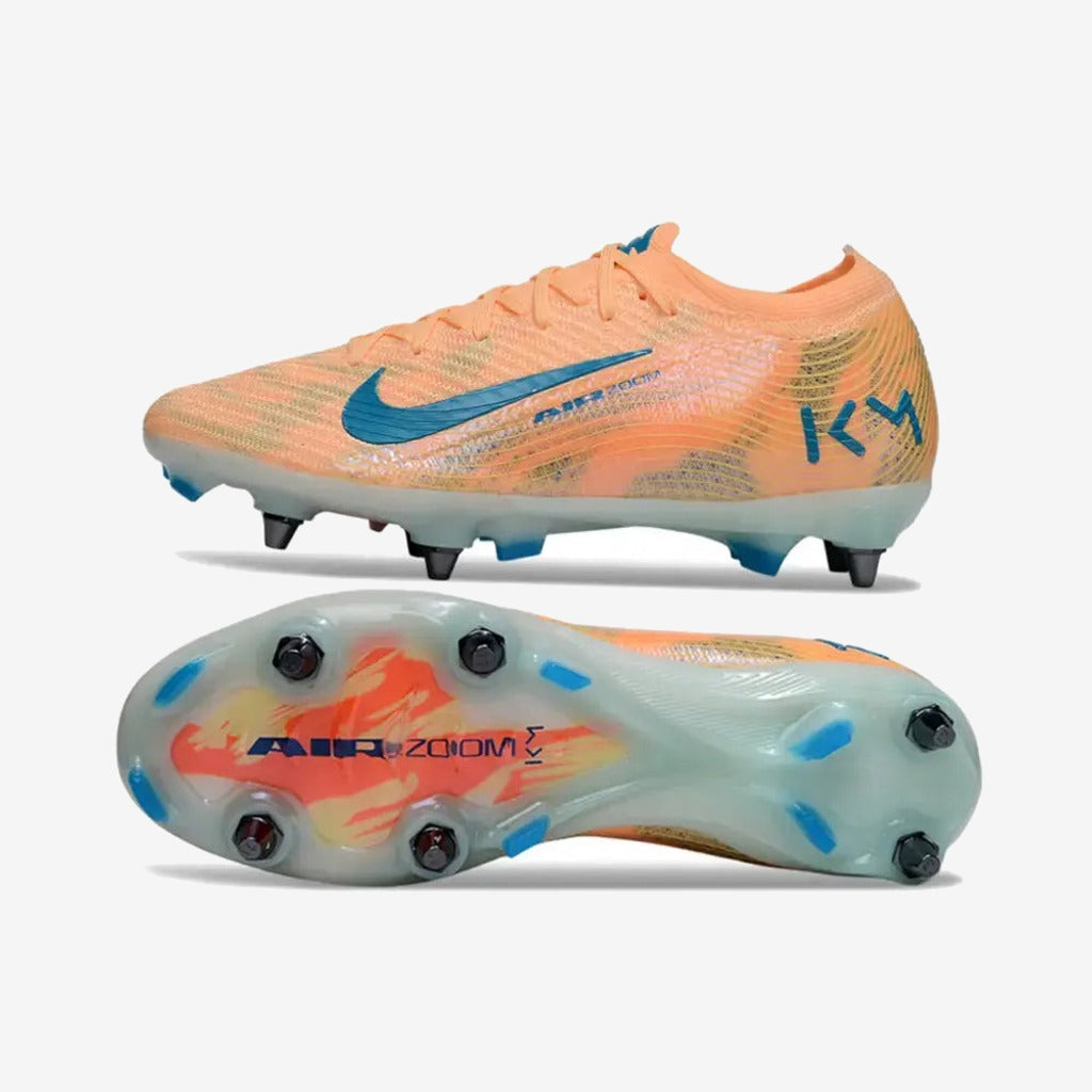 MERCURIAL VAPOR 16 ELITE SG Kylian Mbappe - Orange/Bleu turquoise SG