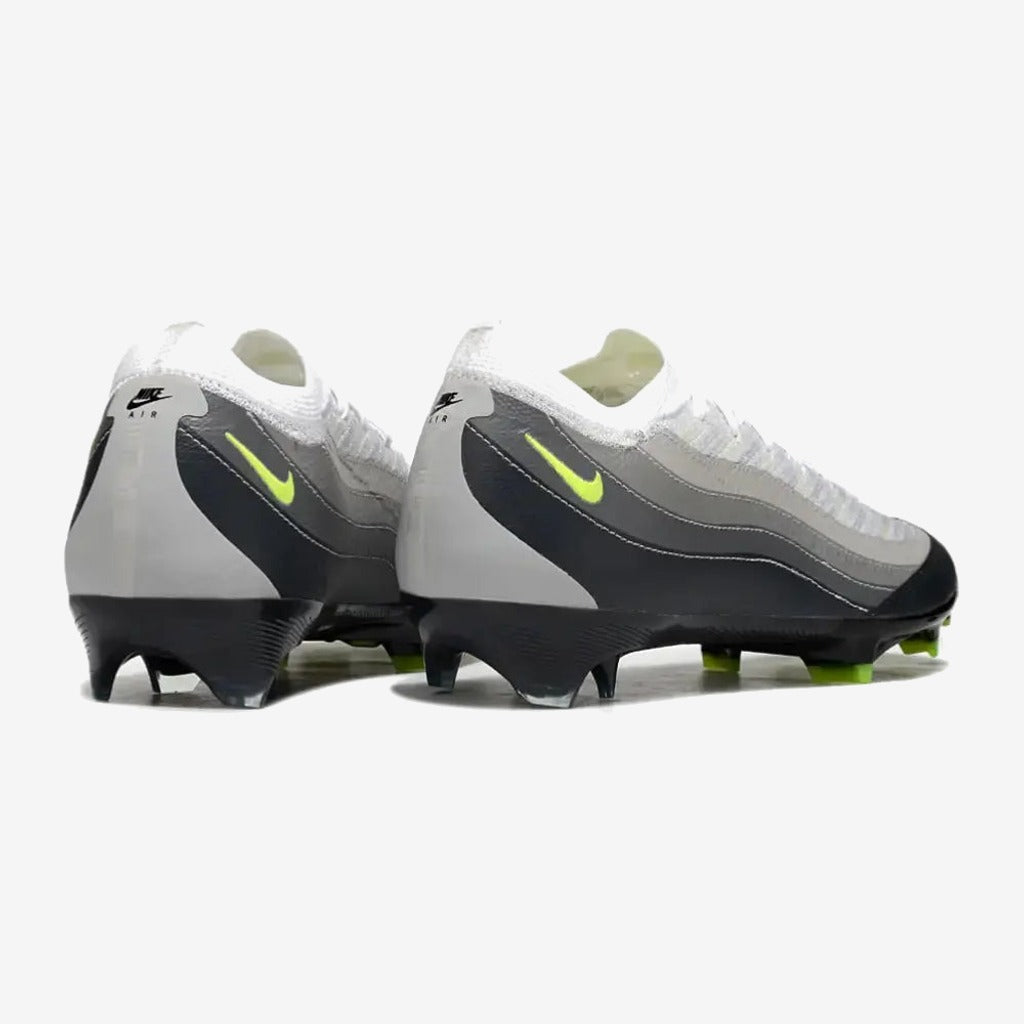 MERCURIAL Vapor 16 X AIR MAX 95 ELITE FG - NOIR/JAUNE/GRIS/LIGHT GRAPHITE ÉDITION LIMITÉE