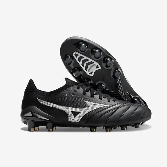 Morelia Neo 4 Beta Elite FG/AG Unlimited Black - Noir/Argent/Noir — Mizuno