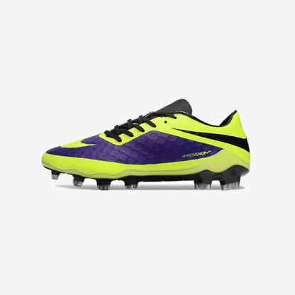 New Hypervenom Phantom 1 FG - Neon/Lilla/Sort