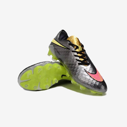 New Hypervenom Phantom 1 FG - Sølv/Guld/Neon