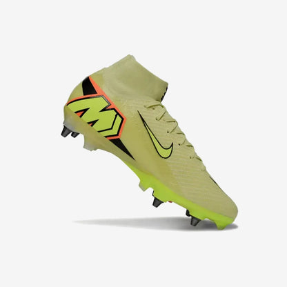 Air Zoom Mercurial Superfly 10 SG Max Voltage - Vert/Jaune Fluo/Orange