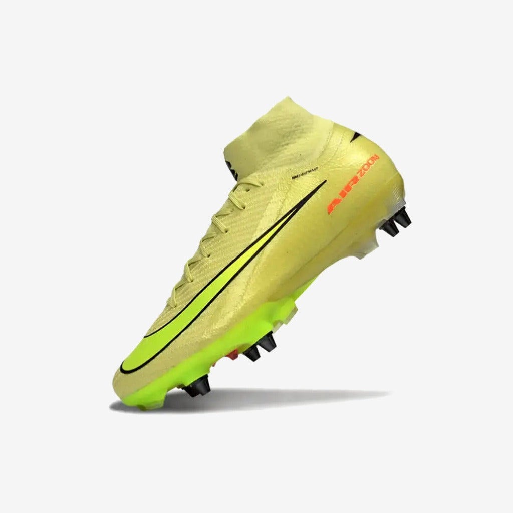 Air Zoom Mercurial Superfly 10 SG Max Voltage - Vert/Jaune Fluo/Orange