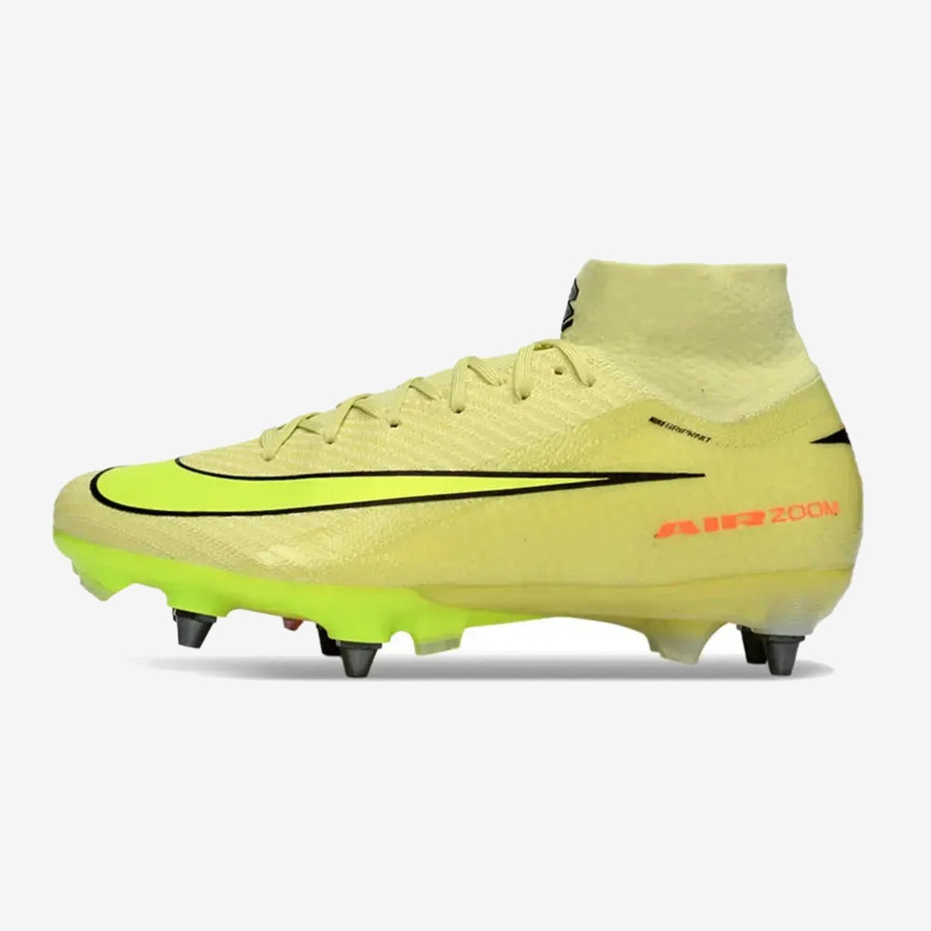 Air Zoom Mercurial Superfly 10 SG Max Voltage - Vert/Jaune Fluo/Orange