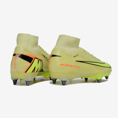 Air Zoom Mercurial Superfly 10 SG Max Voltage - Vert/Jaune Fluo/Orange