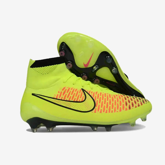 Magista Obra - Neon/Sort/Rød — Nike