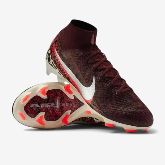 Nike Mercurial Superfly 10 Elite FG United - Bordeaux/Argenté/Universal Red/Gris