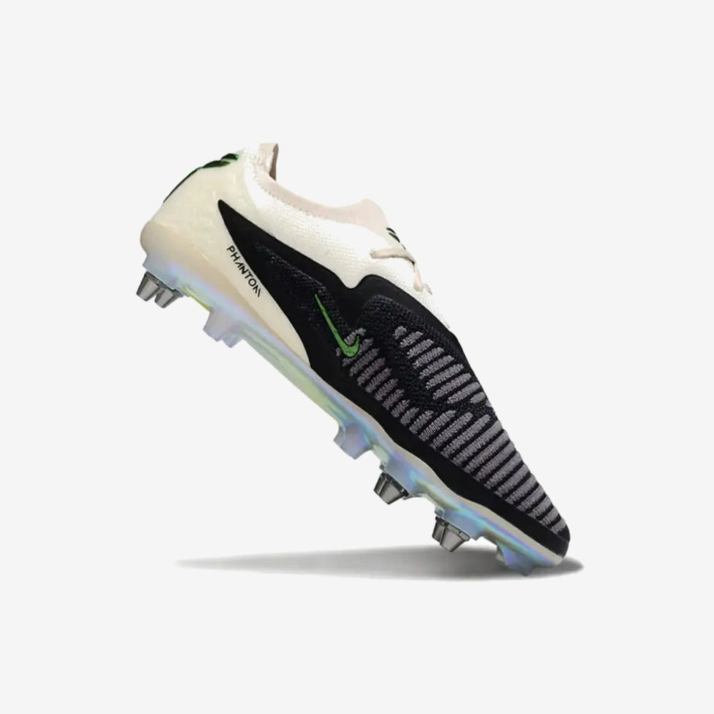 Phantom 6 Elite Low Cut SG Black Mamba - Blanc/Noir/Vert ÉDITION LIMITÉE