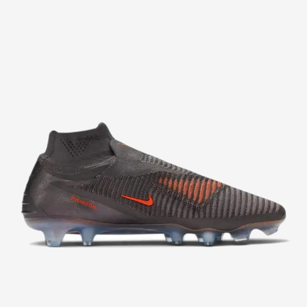 Nike Phantom 6 High Elite FG Heat-Up - Cendre Moy/Or Ambré/Noir