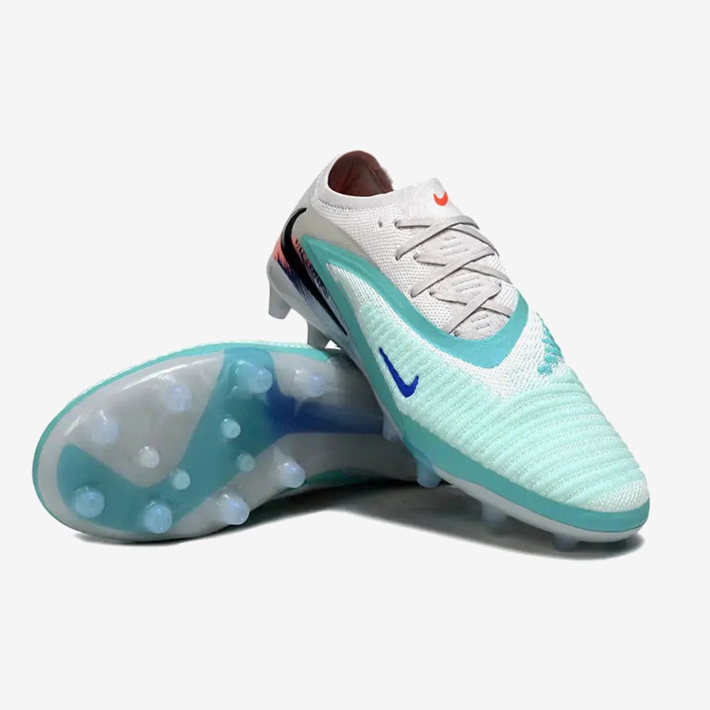 PHANTOM 6 ELITE AG LOW CUT UNITED PACK 002 AG -BLANC/TURQUOISE/VIOLET — Nike
