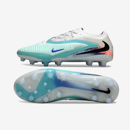PHANTOM 6 ELITE AG LOW CUT UNITED PACK 002 AG -BLANC/TURQUOISE/VIOLET