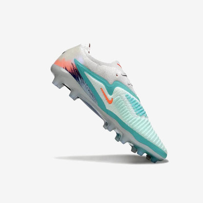 PHANTOM 6 ELITE AG LOW CUT UNITED PACK 002 AG -BLANC/TURQUOISE/VIOLET