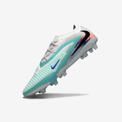 PHANTOM 6 ELITE AG LOW CUT UNITED PACK 002 AG -BLANC/TURQUOISE/VIOLET
