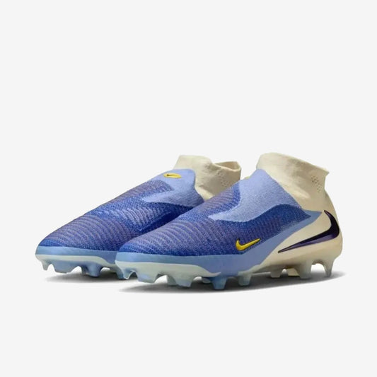PHANTOM 6 ELITE HIGH CUT FG FEAR NOTHING - BLEU/BLEU MARINE — Nike