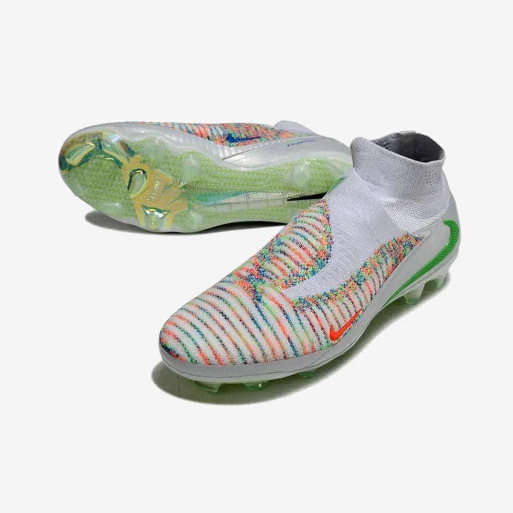 PHANTOM 6 ELITE HIGH CUT FG x EA SPORTS - Gris/Vert/Multicouleur — Nike