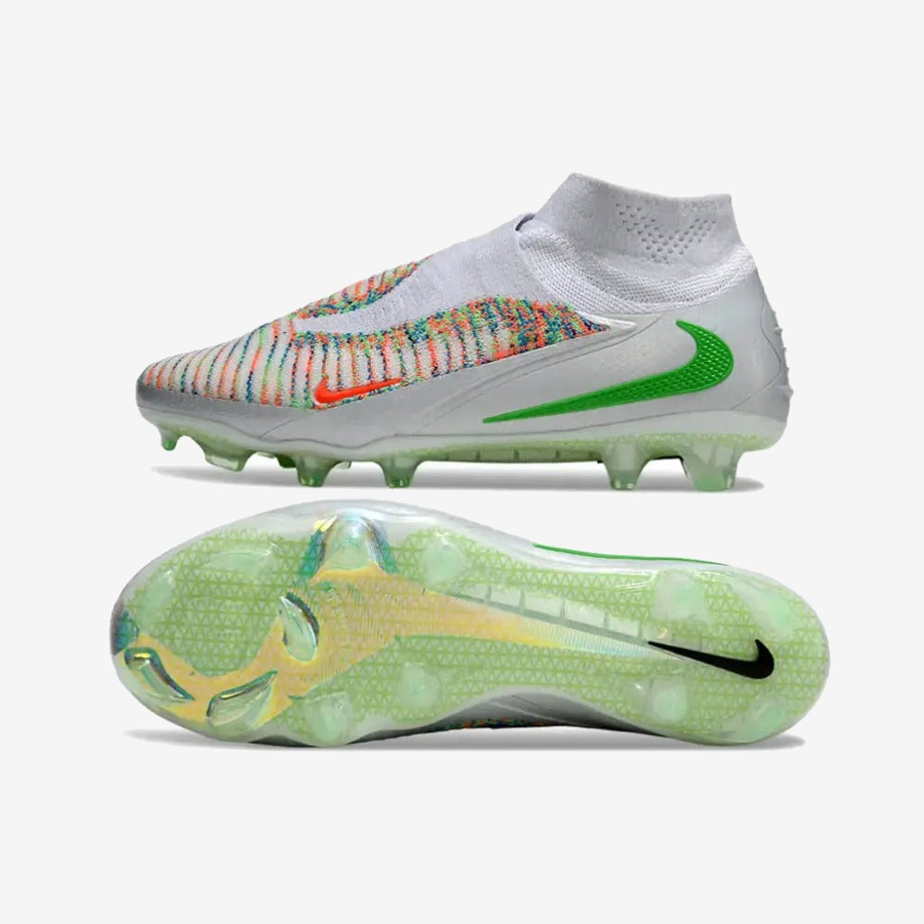 PHANTOM 6 ELITE HIGH CUT FG x EA SPORTS - Gris/Vert/Multicouleur
