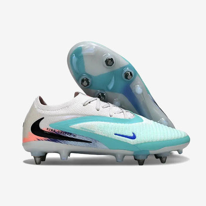 Nike Phantom 6 Elite SG Low Cut United Pack 002 - Blanc/Turquoise/Violet
