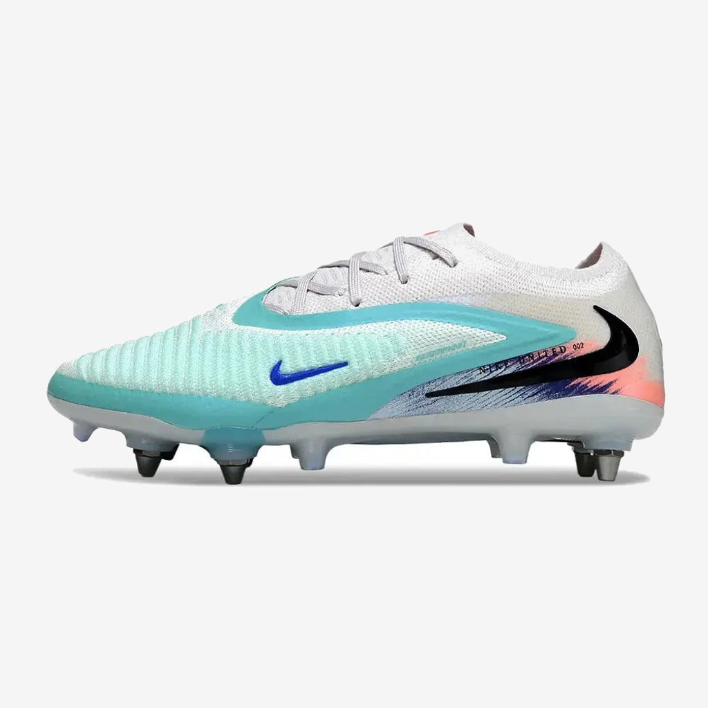 Nike Phantom 6 Elite SG Low Cut United Pack 002 - Blanc/Turquoise/Violet