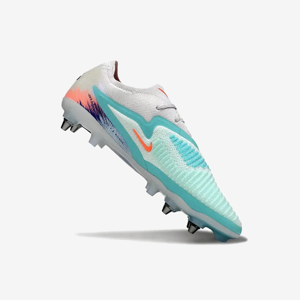 Nike Phantom 6 Elite SG Low Cut United Pack 002 - Blanc/Turquoise/Violet