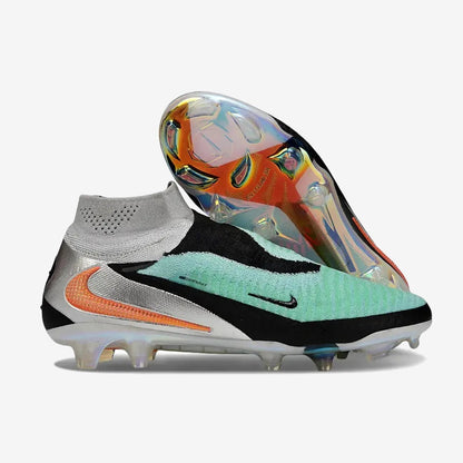 Phantom 6 High Elite FG - Chrome Black — Nike