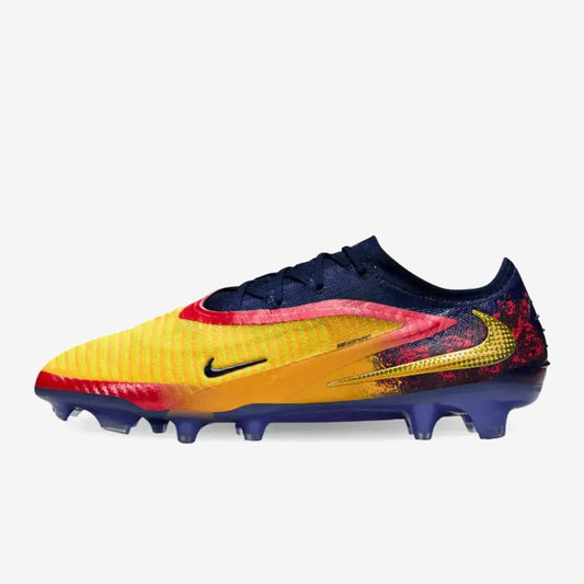 Phantom 6 Low Elite FG Haaland - Jaune/Bleu/Rouge — Nike
