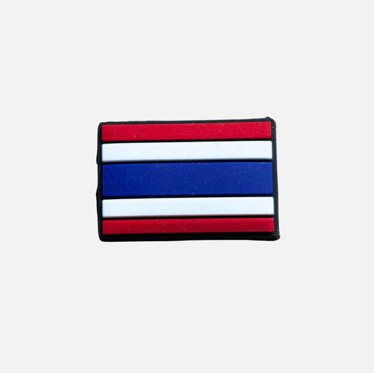 Pin's drapeau de la Thaïlande pour Crocs - Accessoire voyage et culture thaïlandaise ClogsAddict