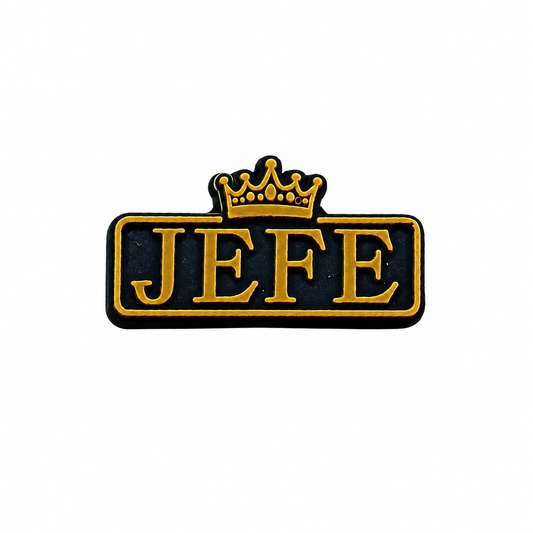 Pin's Jefe pour Crocs - Accessoire rap français et streetwear ClogsAddict