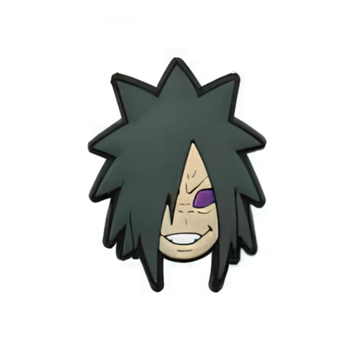 Pin's Madara Uchiha pour Crocs - Accessoire manga Naruto Shippuden ClogsAddict