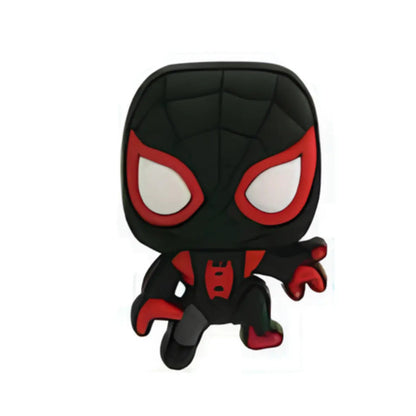 Pin's Miles Morales chibi pour Crocs - Accessoire Spider-Verse ClogsAddict