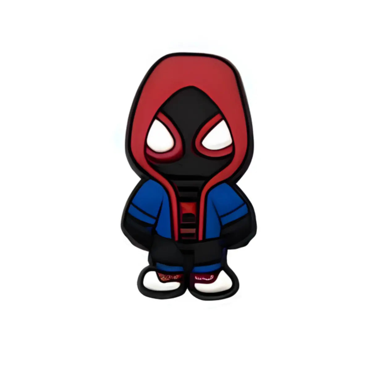 Pin's Miles Morales hoodie pour Crocs - Accessoire Spider-Man ClogsAddict