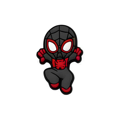 Pin's Miles Morales saut pour Crocs - Accessoire Marvel Spider-Verse ClogsAddict