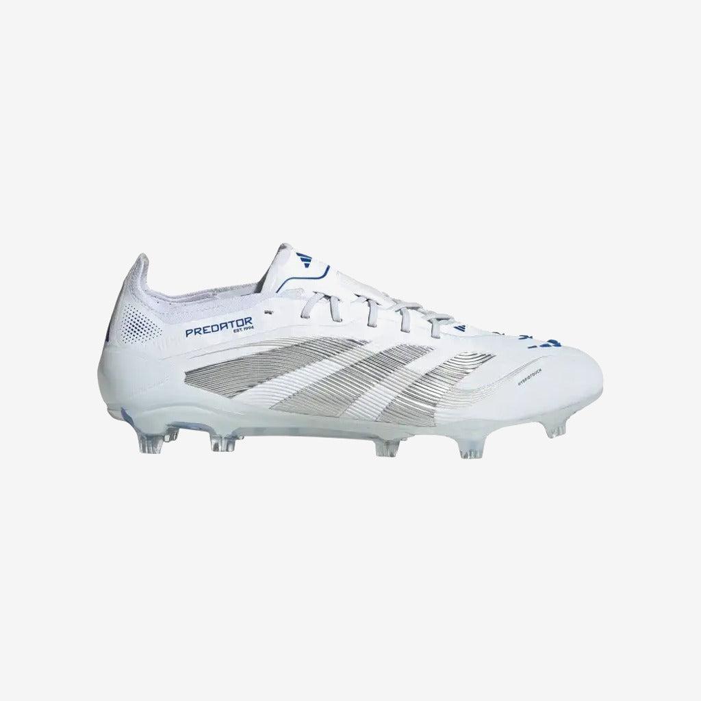 Predator 25.1 Elite FG Polar Victory - Blanc/Argenté/Bleu — Adidas